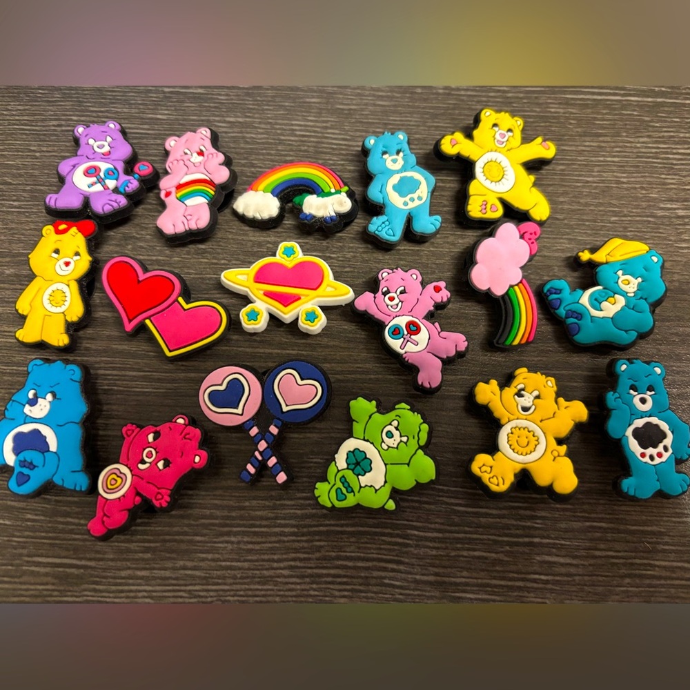 CROCS Care Bear Jibbitz Set